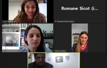 لقاء الكاتب الفلسطيني زياد مدوخ مع دول اروروبا وفرنسا