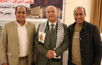 أحمد أبو هولي في حفل بناسبة يوم المرأة العالمي