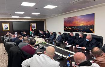 اجتماع وزيرة الصحة بمدراء المشافي الحكومية والمديريات