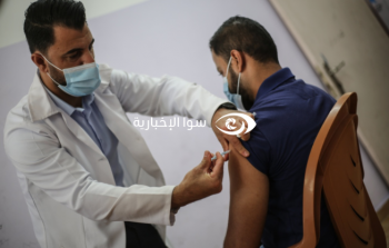تطعيم كورونا في غزة