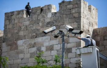 الاحتلال الإسرائيلي ينشر كاميرات مراقبة في مدينة القدس