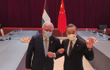 المالكي يبحث مع نظيره الصيني التطورات على الساحتين الدولية والفلسطينية