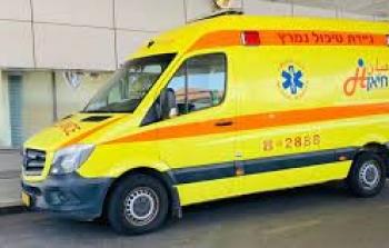 مركبة إسعاف تابعة لمركز حيان الطبي