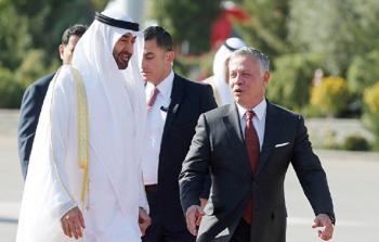 العاهل الأردني وولي عهد أبو ظبي