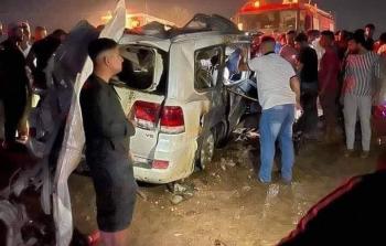 وفاة 11 شخصا في حادث سير مروع في محافظة بابل