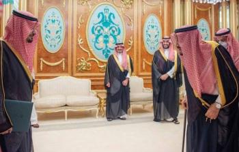 أداء الأمير سعود بن عبد الرحمن قسم تعينه نائباً لأمير الحدود