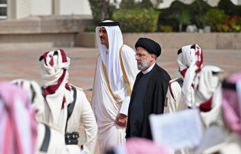 أمير قطر والرئيس الإيراني - أرشيفية