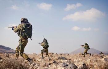 الجيش الاسرائيلي يستكمل مناورة عربات النار في قبرص