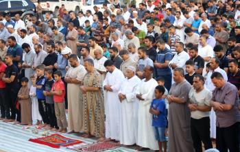 صلاة عيد الأضحى في غزة - أرشيف