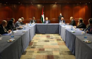 لقاء الرئيس عباس مع السفراء العرب لدى قبرص