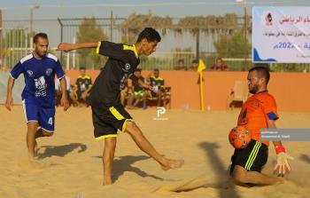 بطولة الشاطئية في غزة - ارشيف