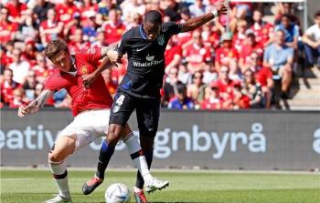 أتليتكو مدريد يفوز مانشستر يونايتد بهدف واحد ودياً