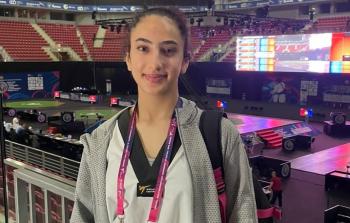 لاعبة منتخب الأردن للتايكوندو للناشئين ميسر الدهامشة