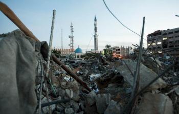 الأونروا أكدت استمرارها في عملية إعمار غزة