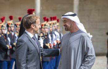 رئيس دولة الإمارات محمد بن زايد آل نهيان يختتم زيارته إلى فرنسا