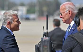 رئيس الوزراء الاسرائيلي مع الرئيس الامريكي جو بايدن