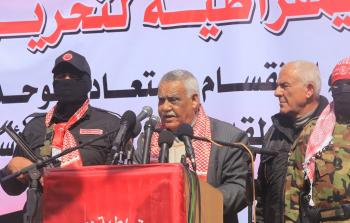 صالح ناصر رئيس اللجنة السياسية في المجلس الوطني وعضو المكتب السياسي للجبهة الديمقراطية لتحرير فلسطين