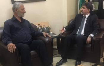 السفير عبد الهادي يطلع مسؤولين على تطورات الأوضاع الفلسطينية