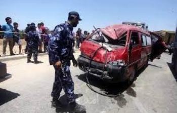 حادث سير في غزة - تعبيرية