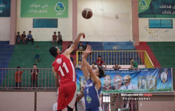 بطولة كرة السلة في غزة