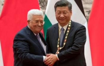 الرئيس محمود عباس ونظيره الصيني - أرشيف