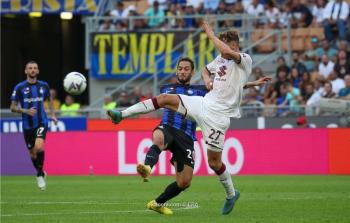 من مباراة انتر ميلان وتورينو اليوم