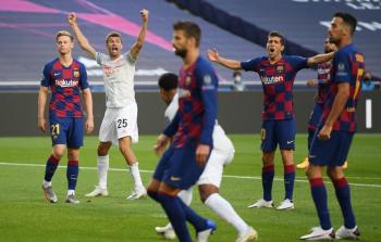 مباراة برشلونة وبايرن ميونخ في منافسات دوري أبطال أوروبا