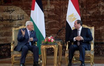 الرئيس محمود عباس ونظيره المصري عبد الفتاح السيسي - أرشيفية