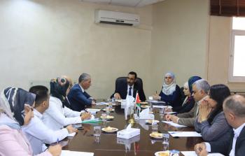 وزارة الصحة الفلسطينية تبحث سبل التعاون مع مؤسسة الغذاء والدواء الأردنية