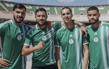 قميص منتخب الجزائر الجديد.