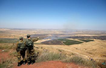 الجيش الإسرائيلي على الحدود السورية