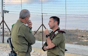 قائد فرقة الضفة في الجيش الاسرائيلي افي بلوت