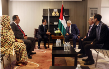 الرئيس عباس يستقبل المدير العام لمنظمة إيسيسكو في نيويورك 