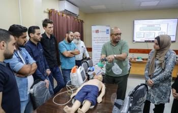الإغاثة الإسلامية وأجيال تطلقان برنامجاً تدريبيا لطواقم وزارة الصحة بغزة