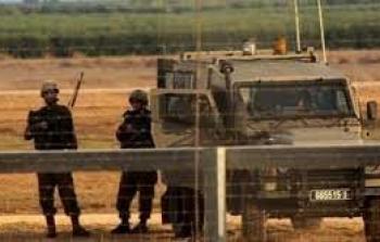 جنود الاحتلال قرب حدود غزة - ارشيف