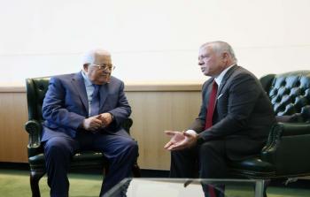 اجتماع الرئيس عباس مع العاهل الأردني في نيويورك