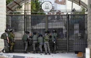 الاحتلال يقتحم حرم جامعة القدس - ارشيف