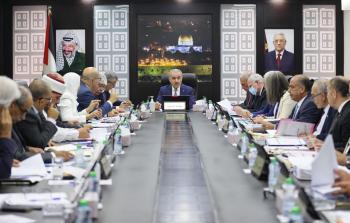 جلسة الحكومة الفلسطينية - ارشيف