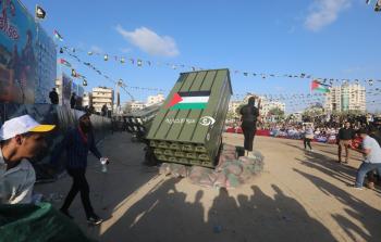 مهرجان انطلاقة حركة الجهاد الإسلامي في غزة اليوم