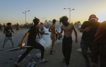 ارتفاع عدد المصابين في تظاهرات بغداد والبصرة