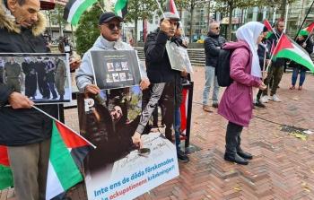 وقفة تضامنية مع الأسرى الفلسطينيين في السويد