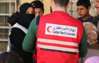 الهلال الأحمر القطري يكشف عدد المستفيدين من مساعداته في قطاع غزة