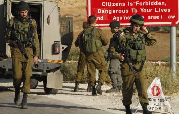 الجيش الإسرائيلي في الضفة - ارشيف