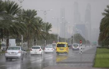 سقوط أمطار في السعودية/ أرشيف
