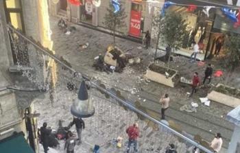انفجار اسطنبول الذي وقع في شارع الاستقلال.