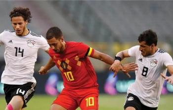 مصر تنتصر على بلجيكا بثنائية