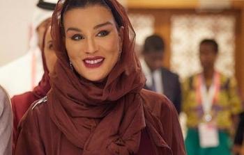 الشيخة القطرية موزة بنت ناصر في حفل افتتاح كأس العالم 2022 في قطر