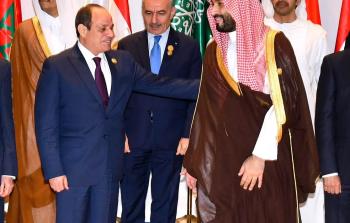الرئيس المصري وولي العهد السعودي محمد بن سلمان