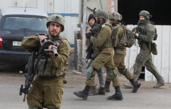 جنود الاحتلال الإسرائيلي في نابلس