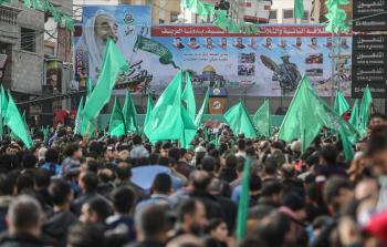 مسيرة لحركة حماس